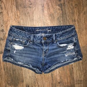 American Eagle blue jean shorts